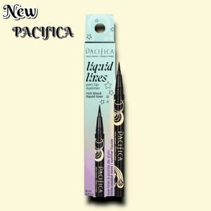 New NIB PACIfICA Liquid Lines eyeliner Pen Tip Liner Makeup - Black